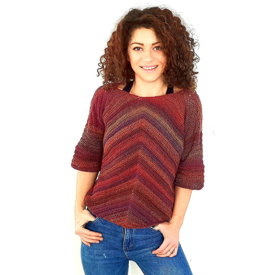 Arrow - Cropped Sweter