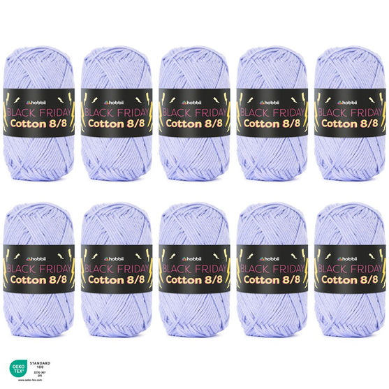 

Black Friday Cotton 8/8 Color Pack (Edycja Limitowana) - Hobbii
1