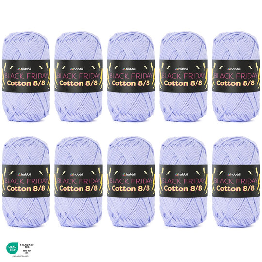 Black Friday Cotton 8/8 Color Pack (Edycja Limitowana) - Hobbii