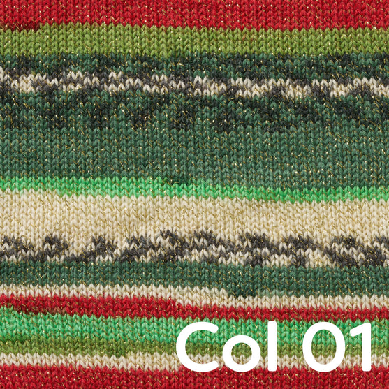 

Christmas Sock Wool Glitter (Edycja Limitowana) - Hobbii
2