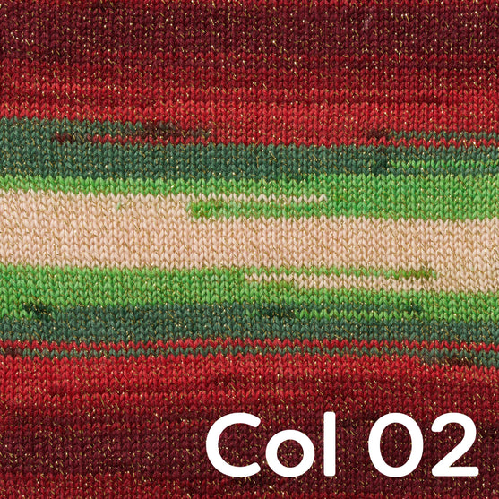 

Christmas Sock Wool Glitter (Edycja Limitowana) - Hobbii
3