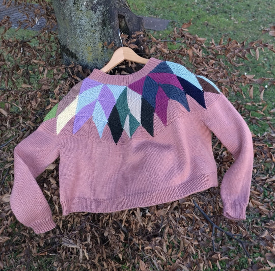 Intarsia - Sweter