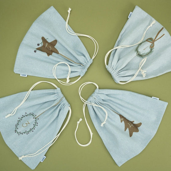 

Zestaw 4 torebek adwentowych - Hobbii
3