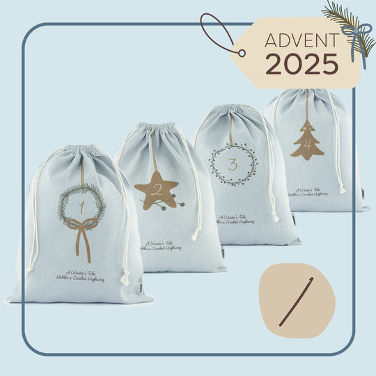 Szydełkowy Kalendarz Adwentowy od Crochet Highway - Hobbii