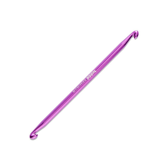 

Aluminiowe, podwójne szydełko tunezyjskie - 14 cm - Hobbii
1