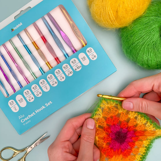 

Alu Zestaw Szydełek - 11 rozmiarów - Hobbii
3