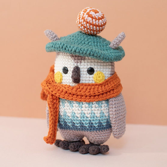 

Atahualpa Owl - Zestaw do szydełkowania
4