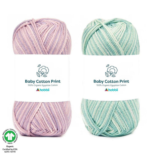 Baby Cotton Organic Print - Hobbii