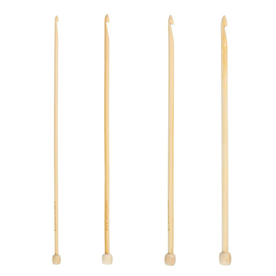 Bamboo Zestaw Szydełek Tunezyjskich - 25 cm - Hobbii