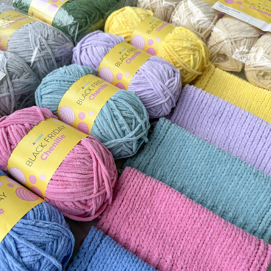 

Black Friday Chenille Color Pack (Edycja Limitowana) - Hobbii
4