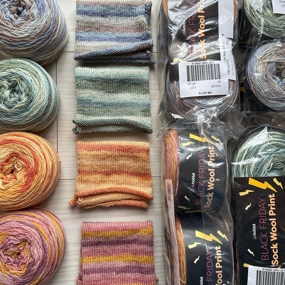 

Black Friday Sock Wool Print Color Pack (Edycja Limitowana) - Hobbii
3