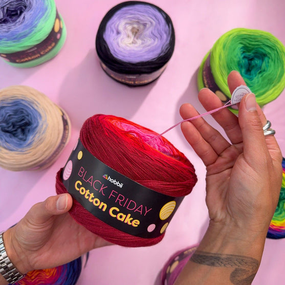 

Black Friday Cotton Cake (Edycja Limitowana) - Hobbii
4