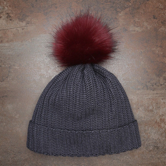 

Pompon - Bordeaux - Go Handmade
2