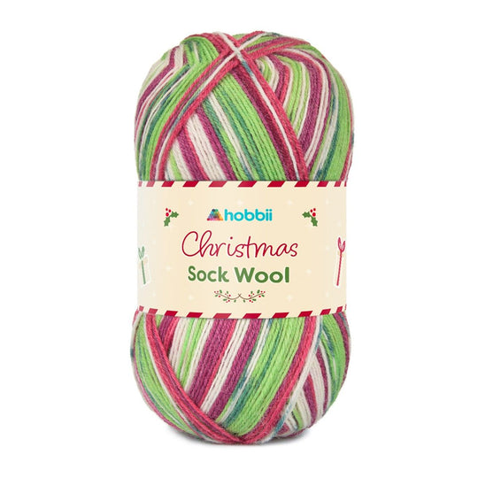 Christmas Sock Wool (Edycja Limitowana) - Hobbii