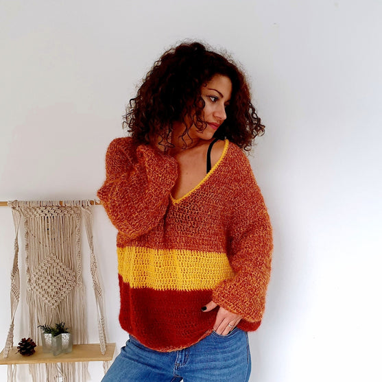 

Rusty Gold Sweter
3