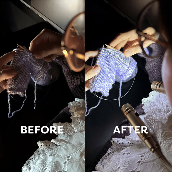 

Lampa na szyję Deluxe - Champagne - Hobbii
9