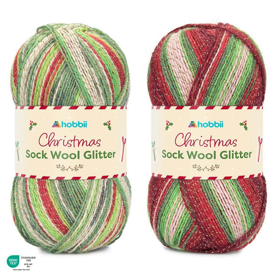 

Christmas Sock Wool Glitter (Edycja Limitowana) - Hobbii
1