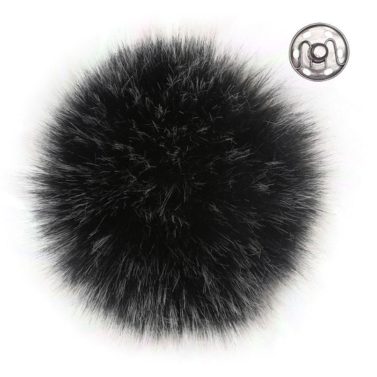 Pompon - Ciemnoszary - Go Handmade