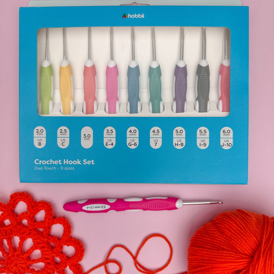 

Zestaw Szydełek Duo Touch - 9 rozmiarów - Hobbii
6