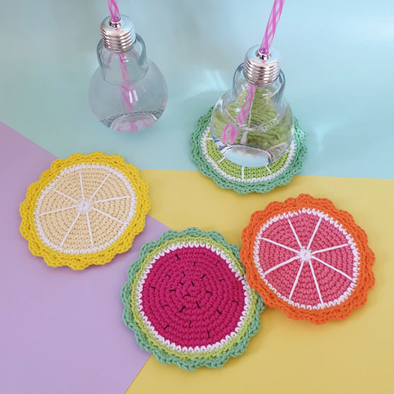 

Fruity Coasters
1