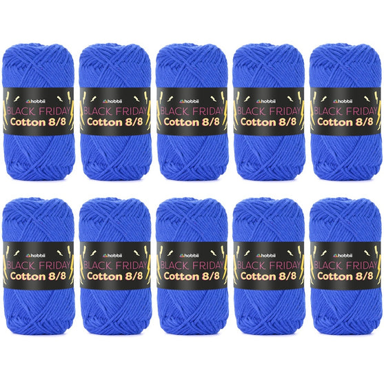 

Black Friday Cotton 8/8 Color Pack (Edycja Limitowana) - Hobbii
11