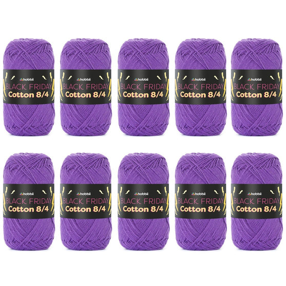 

Black Friday Cotton 8/4 Color Pack (Edycja Limitowana) - Hobbii
23