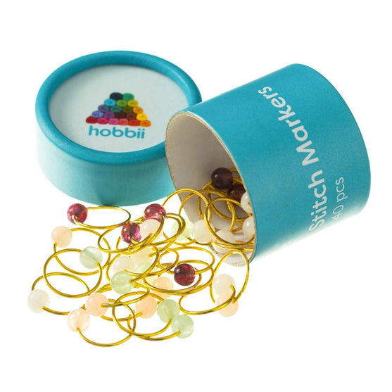 

Znaczniki ściegów z Perłą - Hobbii
1