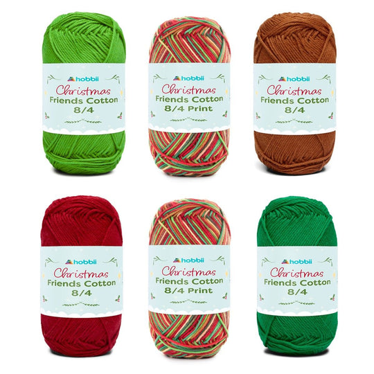 Friends Cotton 8/4 Print Christmas Color Pack (Edycja Limitowana) - Friends