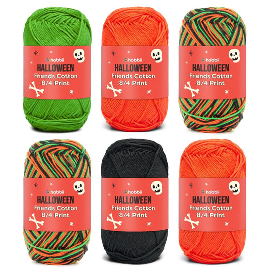 

Friends Cotton 8/4 Print Halloween Color Pack (Edycja Limitowana) - Friends
1