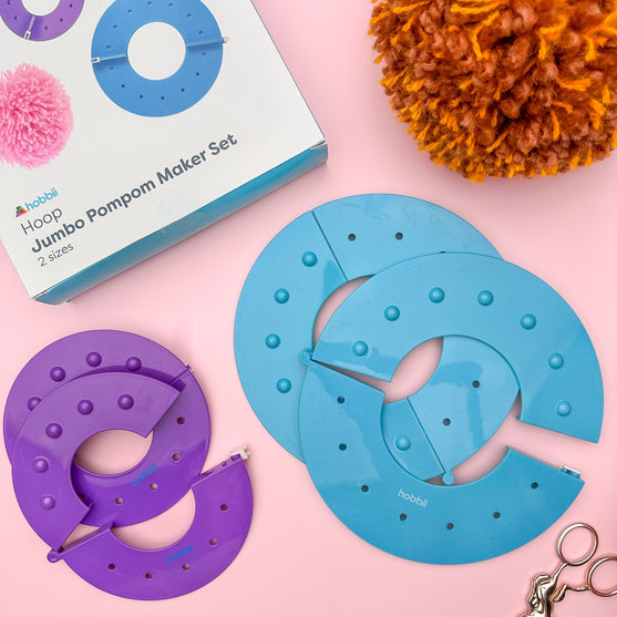 

Hoop Jumbo Zestaw do robienia pomponów - Hobbii
2