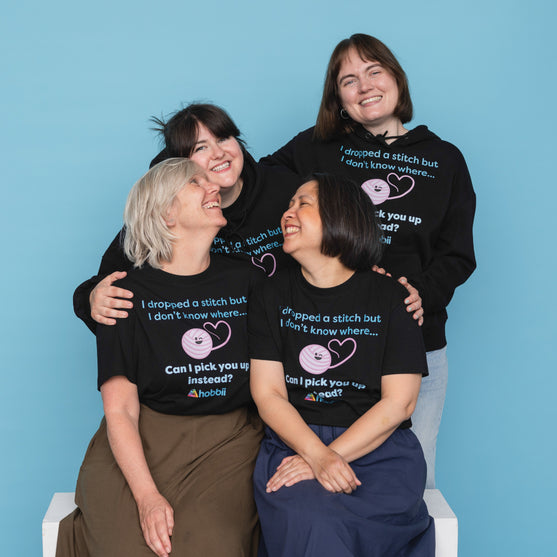 

Dropped A Stitch T-shirt - Yarniis (Edycja limitowana) - Hobbii
8