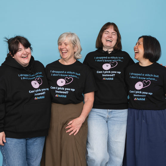 

Dropped A Stitch T-shirt - Yarniis (Edycja limitowana) - Hobbii
9