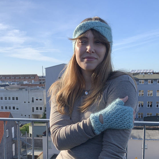 

Soft Twist - Opaska i rękawiczki
3