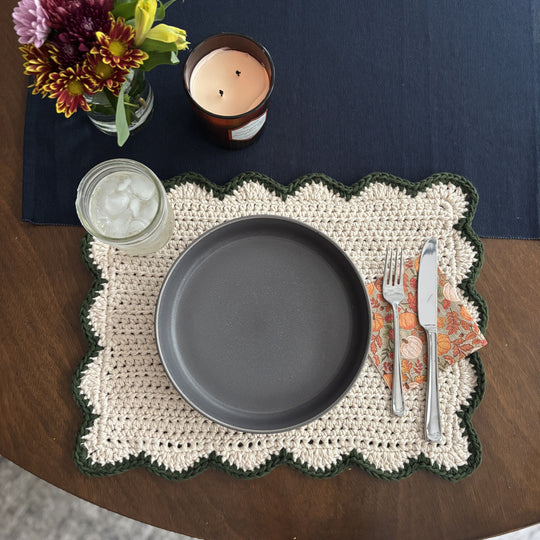 Scallops - Prostokątna Podkładka