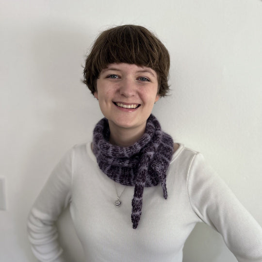 Frosted Violets - Chustka