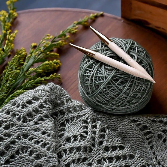 

Wymienne druty na żyłce Bamboo - KnitPro
5