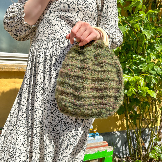 

Drewniany uchwyt do torby - Kształt litery D - Hobbii
6