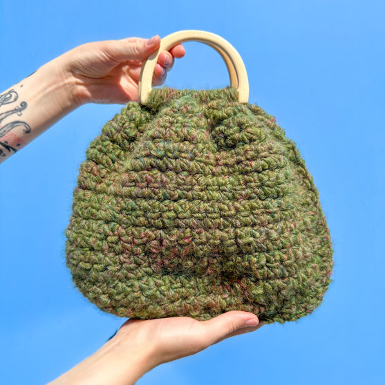 

Drewniany uchwyt do torby - Kształt litery D - Hobbii
3