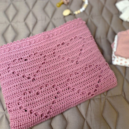 Lovely Hearts Bamboo – Kocyk niemowlęcy