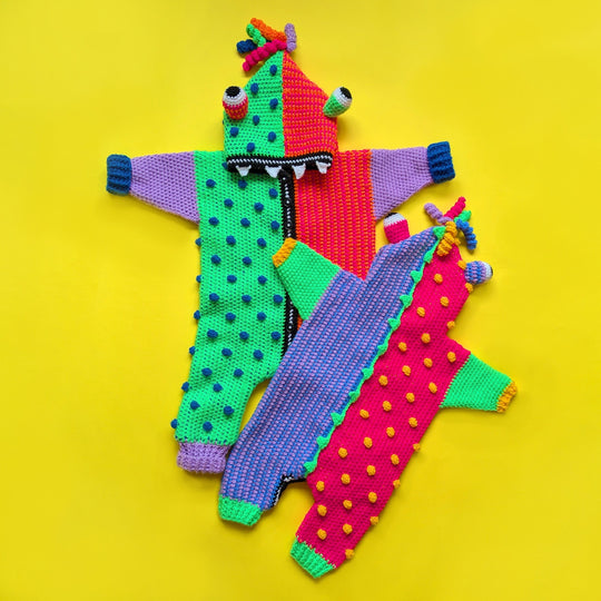 Monster Romper - Halloweenowy Kombinezon