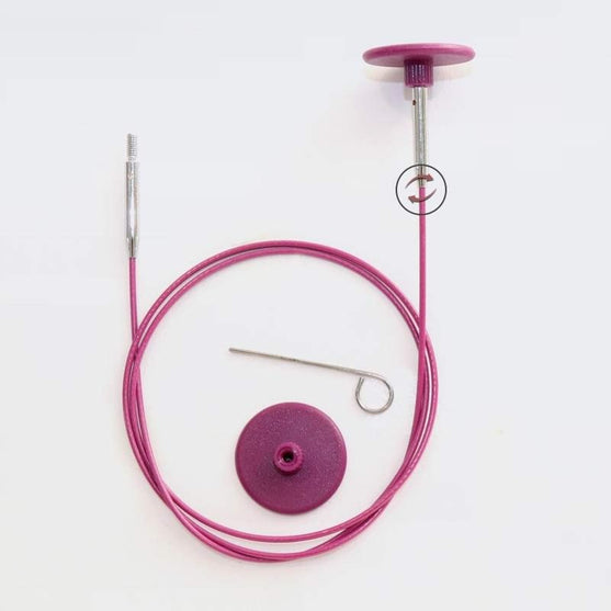 

Żyłka Swivel - Purple - KnitPro
1
