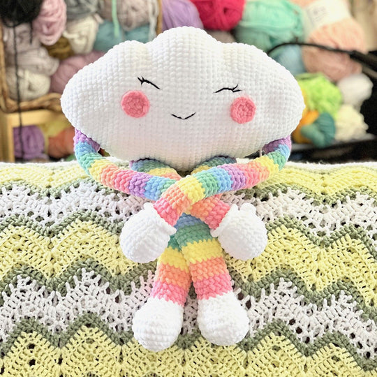 Rainbow Cloud - Poduszka