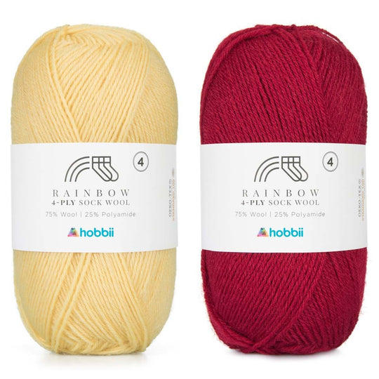 Rainbow Sock Wool 4-ply - Hobbii