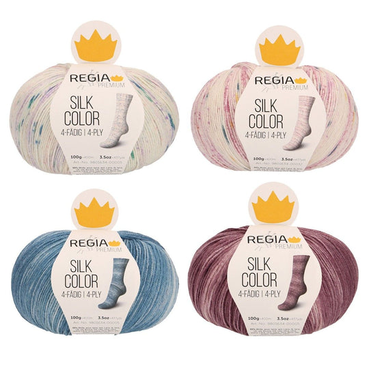 Regia Premium Silk Color 4-ply - Regia