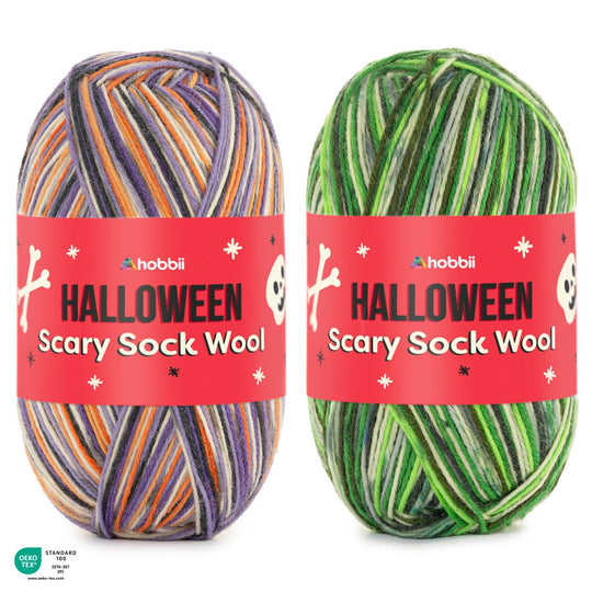 Scary Sock Wool (Edycja Limitowana) - Hobbii