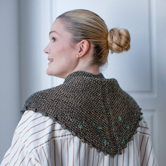 4. Niedziela Adwentu - Robienie na drutach - Snowflake - Szalik