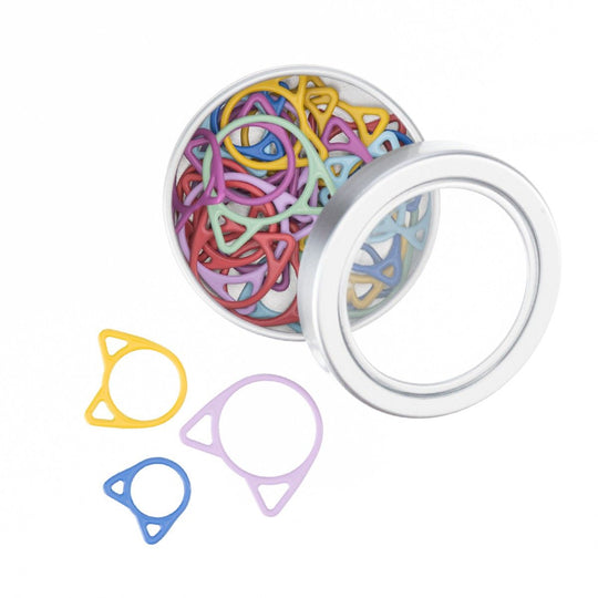 Metalowe znaczniki ściegów – Kot – Różne Rozmiary - Hobbii