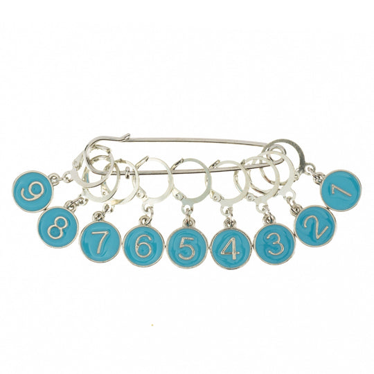 Markery z numerami i szpilką do szali - Hobbii