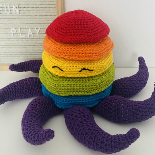 Octopus - Zabawka do układania