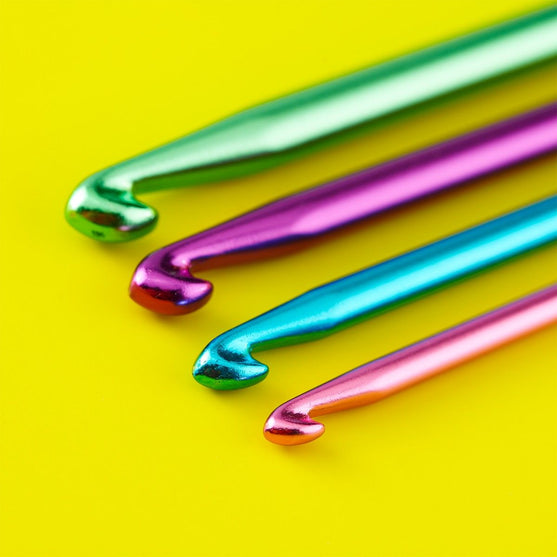 

Alu Zestaw Podwójnych Szydełek Tunezyjskich - 28 cm - Hobbii
6